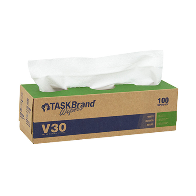 TaskBrand V30 DRC Interfold Wiper - White N-V030IDW3