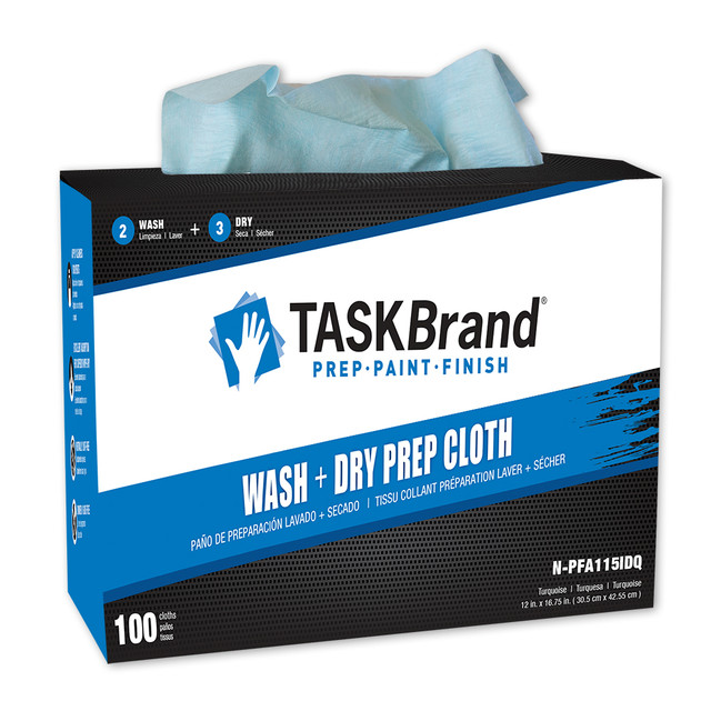 TaskBrand PPF Wash & Dry Prep Cloth - Turquoise N-PFA115IDQ
