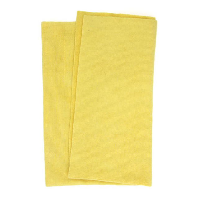 MicroWorks Microfiber Towel, Seamless Edge - Gold