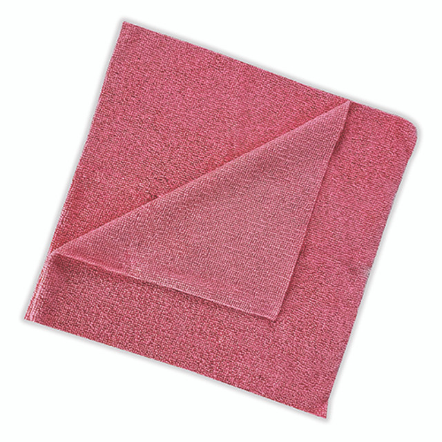 Shopserve Microfiber Towels in Dispensing Boxes - Red