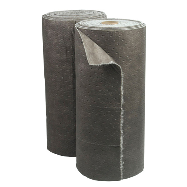 TaskBrand Universal Sorbent Roll, Gray - Gray