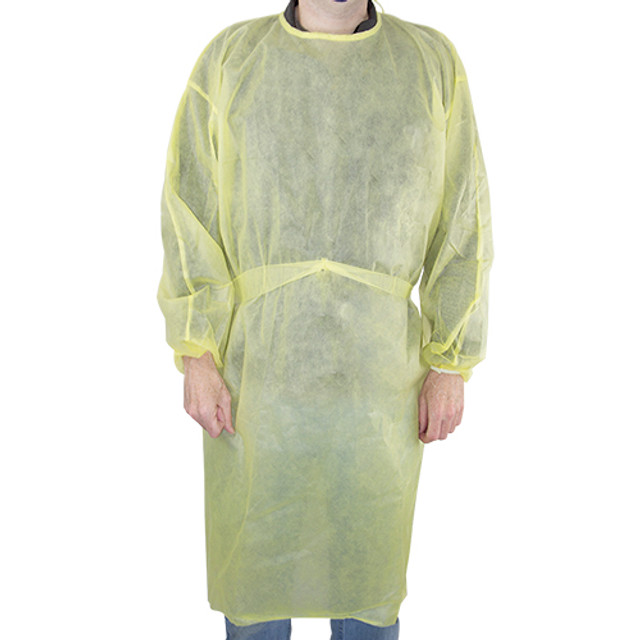 Pharma-Choice PP Isolation Gown Yellow level 1 - Yellow GISO1YL