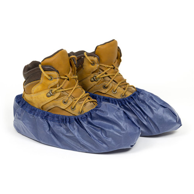 ProWorks Waterproof Anti-Skid Shoe Covers - Dark Blue