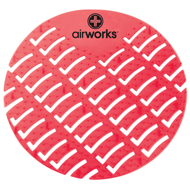 AirWorks Urinal Screen - Lt. Red