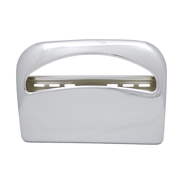 Health Gards Half-Fold Toilet Seat Cover Disp. - Chrome