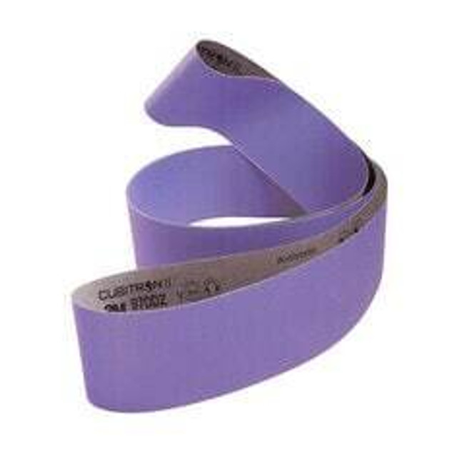 3M Cubitron II Cloth Belt 970DZ, 80+ Y-weight, 3 in x 24 in, Fabri-lok, Single-flex