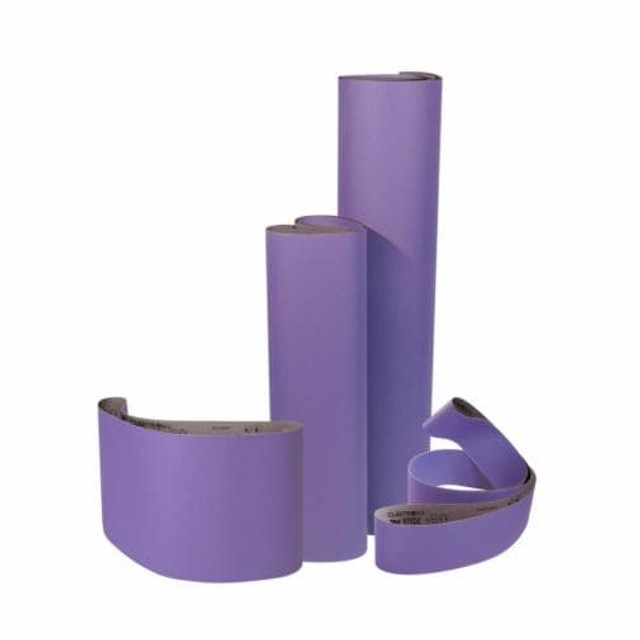 3M Cubitron II Cloth Belt 970DZ, 80+ Y-weight, 9 in x 7-15/32 in, Film-lok, Full-flex