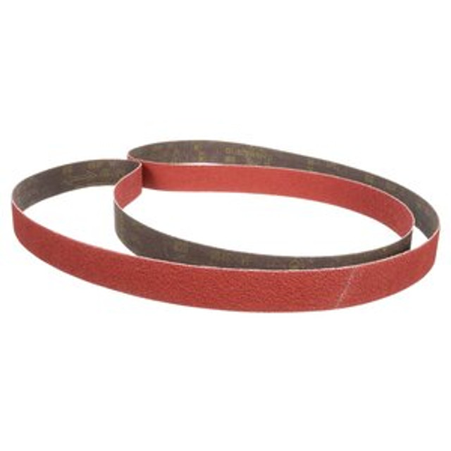 3M Cloth Belt 384F, 80+ XF-weight, 4 in x 132 in, Film-lok, Full-flex