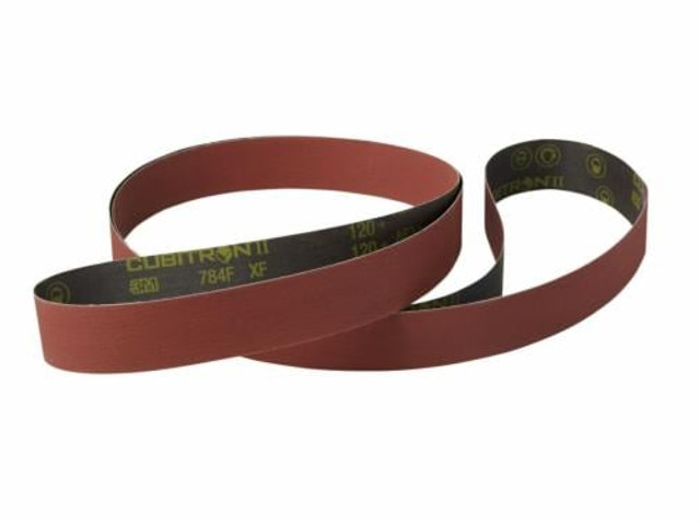 3M Cubitron ll Cloth Belt 784F, 150+ XF-weight, 6 in x 471 in, Film-lok, Single-flex