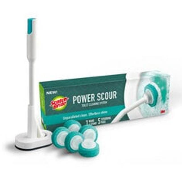 Scotch-Brite Power Scour Toilet Cleaning System 559-PS-SK-4, 4/1