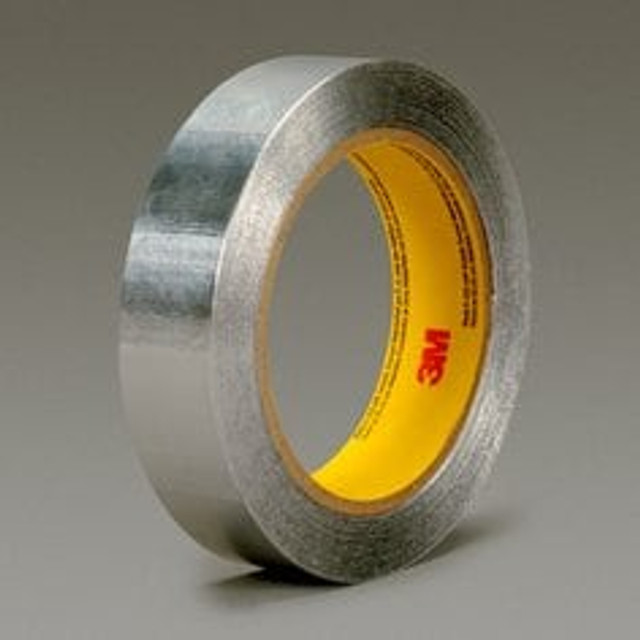 3M Aluminum Foil Tape 4380, Silver, 4 in x 60 yd, 3.25 Mil, 12/Case