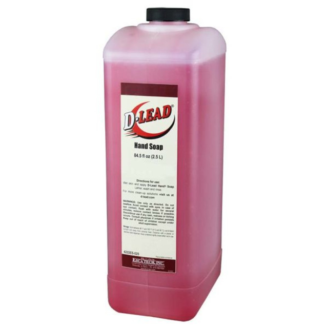 D-Lead Hand Soap: 2.5 Liter Refill 4222ES-2.5 (Case of 6 bottles)