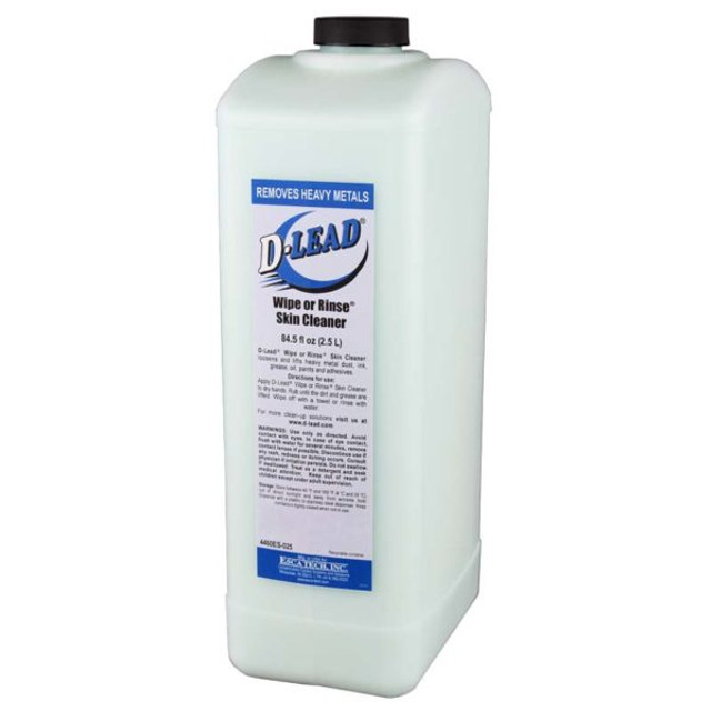 D-Lead Wipe or Rinse Skin Cleaner: 2.5 Liter bottles 4460ES-2.5 (Case of 6 bottles)