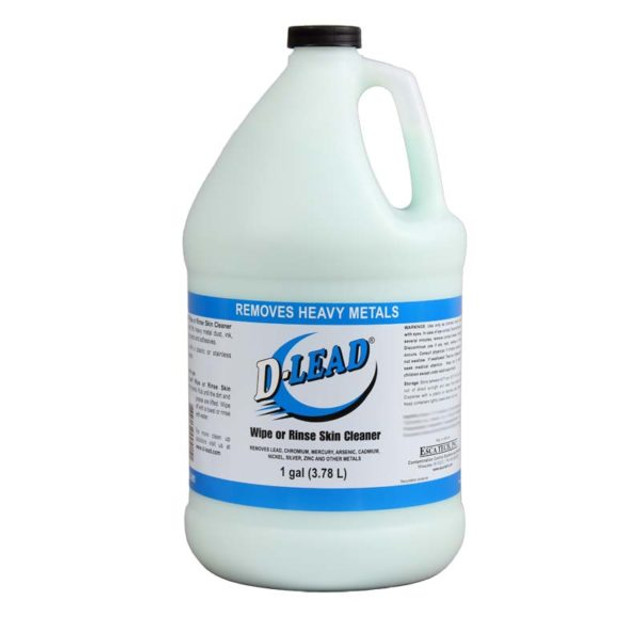 D-Lead Wipe or Rinse Skin Cleaner with Abrasive: 2.5 Liter bottles 4455ES-2.5 (Case of 6 bottles)