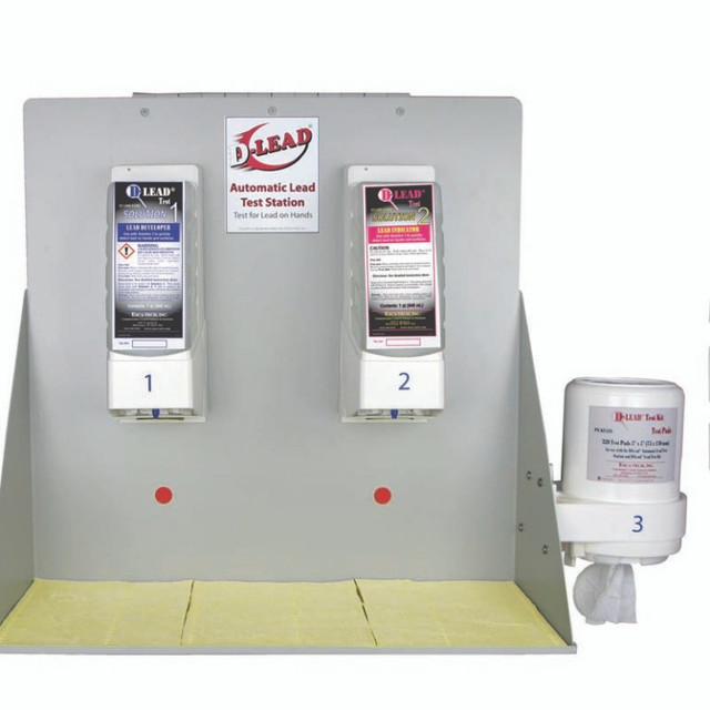 D-Lead Automatic Test Station. KT-S1000 One canister of test pads (KT-320) included. Test Solutions 1 & 2 sold separately (KT-1000).