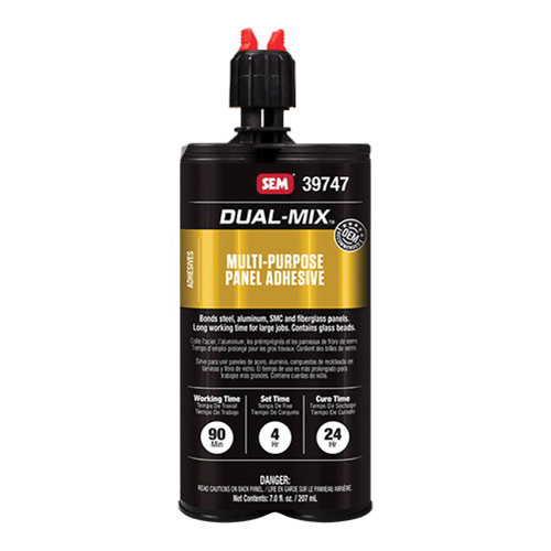 DUAL-MIX 39747 Multi-Purpose Panel Adhesive, 7 oz, Cartridge
