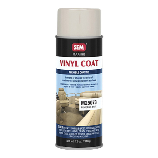 SEM VINYL COAT M25073 Vinyl Coat, Ranger Off-White, 54.76 % VOC, 16 oz, Can