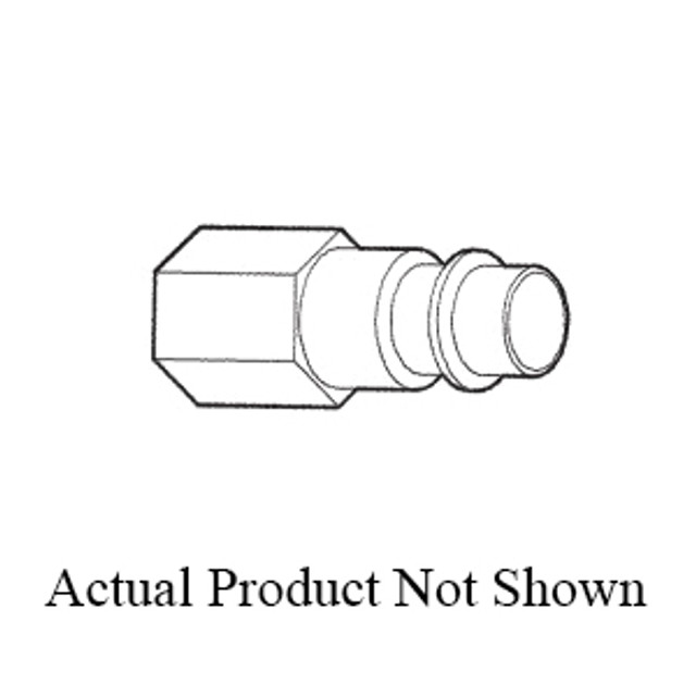 DEVILBISS 240145 Quick Disconnect Stem, 1/4 in Connection, FNPS Connection, For Use With: HVLP Spray Equipment