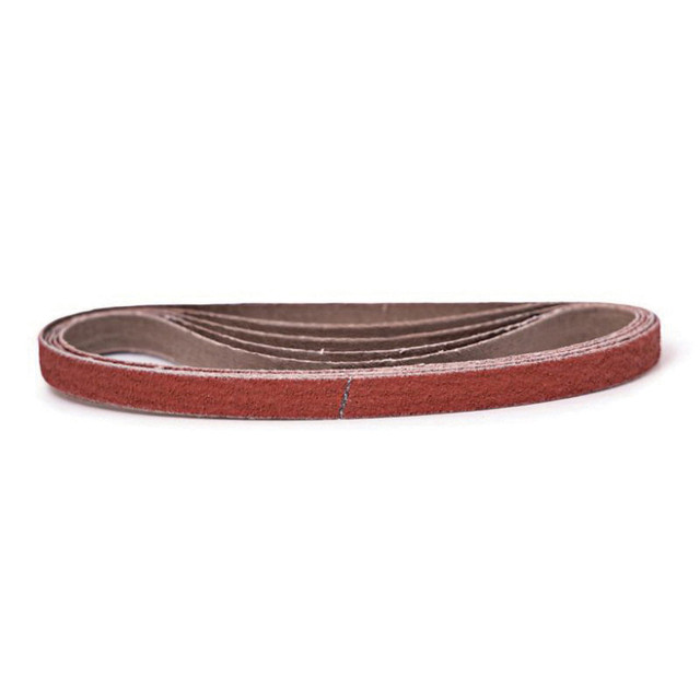 MIRKA 66-3813-080 Mini Belt, 3/8 in W, 13 in L, 80 Grit, Ceramic Blend Abrasive, Better Tier
