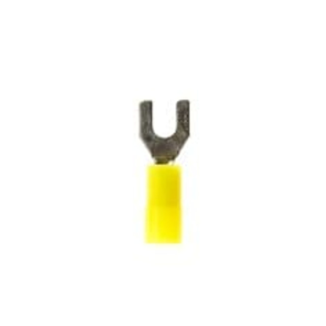 3M Nylon Insulated Brazed Seam Standard Fork Terminal, 30-2-WN-A, wider
tongue design for use on free-standing studs