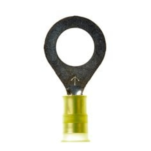 3M Nylon Insulated with Insulation Grip Ring Tongue Terminal 13-716-NB,
standard-style ring tongue fits around the stud