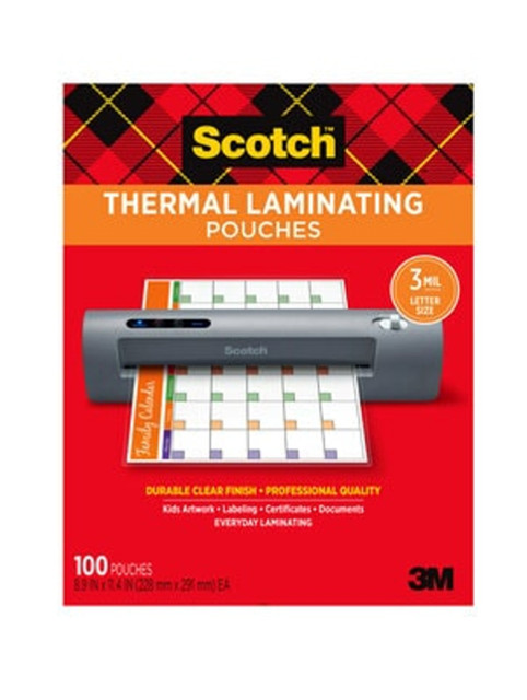 その他 Pouch laminator 435F Scotch Thermal Pouches TP3854-50EF 32006 | Letter Size