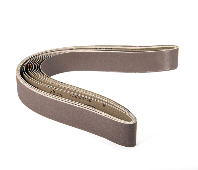 Aluminum Oxide - Closed Coat (1A-X / 2A-X ),Benchstand Belts Aluminum Oxide - Closed Coat (1A-X / 2A-X ),  4" x 36": Quick Ship Belts (shrink-wrapped) 60858