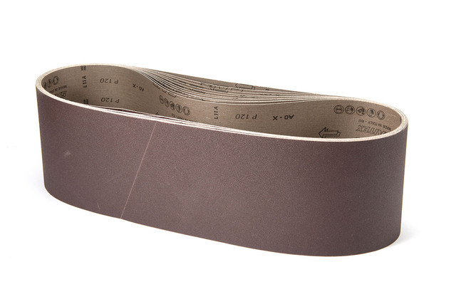Aluminum Oxide - Open Coat (AO-X),Benchstand Belts Aluminum Oxide - Open Coat (AO-X ),  6" x 48": Quick Ship Belts (shrink-wrapped) 63250