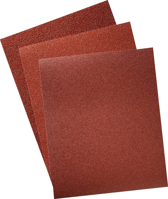 Abrasive Paper Sheets,Aluminum Oxide (AW-C & AW-D) 9" x 11" Paper Sheet,  Products 84208