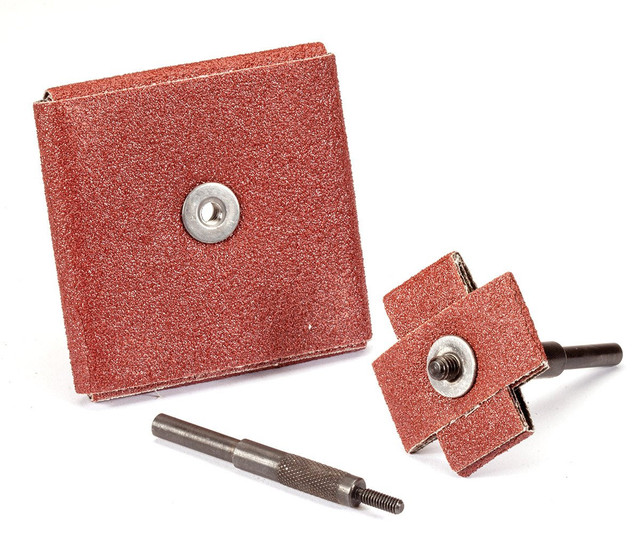 Flap Wheel & Coated Abrasives Accessories,Cross Pad & Square Pad Mandrels ,  Products 95095