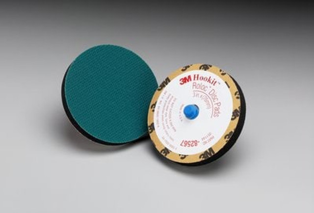 3M Hookit Roloc Disc Pad Type J 82567, 3 in, 1 ea/Case 3M Hookit Roloc Disc Pad Type J 82567, 3 in, 1 ea/Case