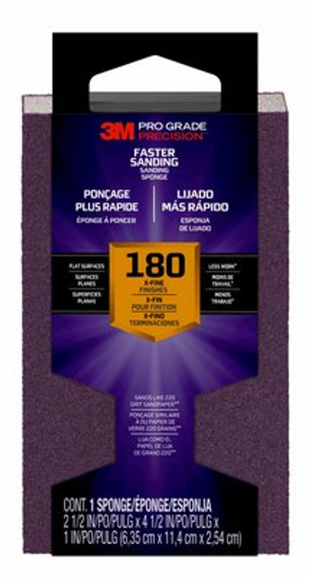 3M Pro Grade Precision Sanding Sponge 24002TRI-XF-B_CFIP