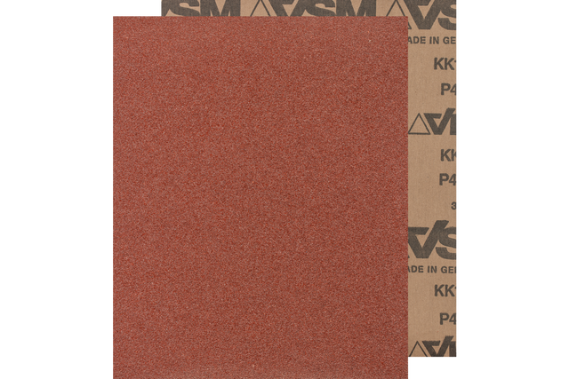 PFERD Cloth Backed Abrasive Sheet, 9" x 11, Heavy Duty, 40 Grit, Aluminum oxide