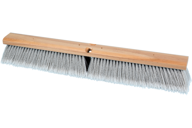 PFERD Broom Head - Medium Sweep 24" Brown Synthetic / Flagged Silver Case 3" Trim