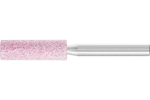PFERD Vitrified Mounted Point, STEEL EDGE, 3/8" x 1-1/4, 46 Grit, W179, AO, 1/4" Shank