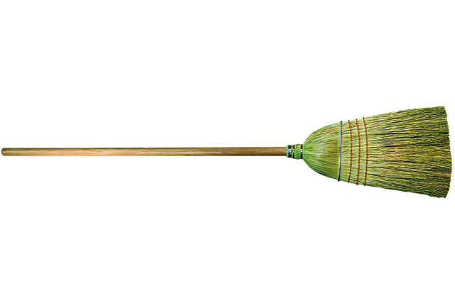 PFERD Upright Corn Broom 56" Corn Fiber Fill 10" Sweep