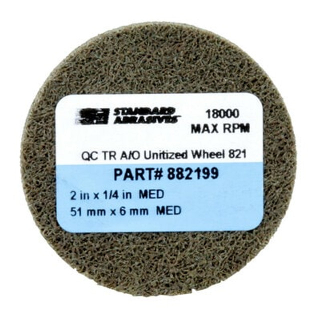 Standard Abrasives Quick Change TR A/O Unitized Wheel 882199