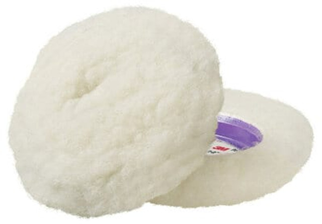 3M Perfect-It Low Lint Wool Compounding Pad, 4 inch