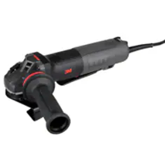 3M Electric Angle Grinder, 11131, VS, 6 in Paddle Switch, 120V, 1 ea/Case
