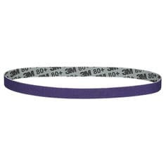 3M Cubitron 3 Abrasive File Belt  33478, 80+, 1/2 in x 18 in (12.7 mm x 457.2 mm), 10 Belts/Carton, 5 Cartons/Case
