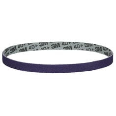 3M Cubitron 3 Abrasive File Belt  33469, 40+, 1/2 in x 18 in (12.7 mm x 457.2 mm), 10 Belts/Carton, 5 Cartons/Case