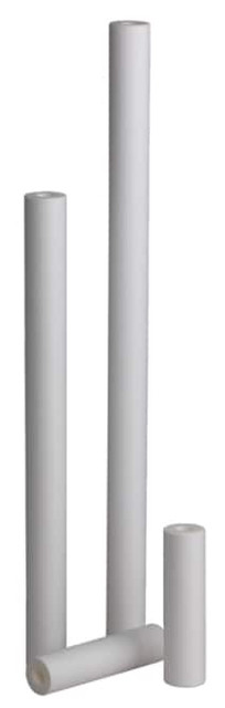 3M Betapure AU Series Filter Cartridge AU05Z11NG100, 4 7/8 in, 10 um ABS, DOE, Polyethylene, 60/Case