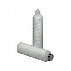 3M LifeASSURE EMC Series Filter Cartridge, EMC045F02BA, 20 in, 0.45 um, 226/Spear, Silicone, 6/Case