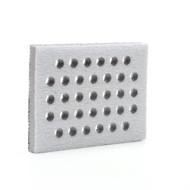 3M Clean Sanding Interface Pad 28324, 3inx4inx1/2 in 33 Holes