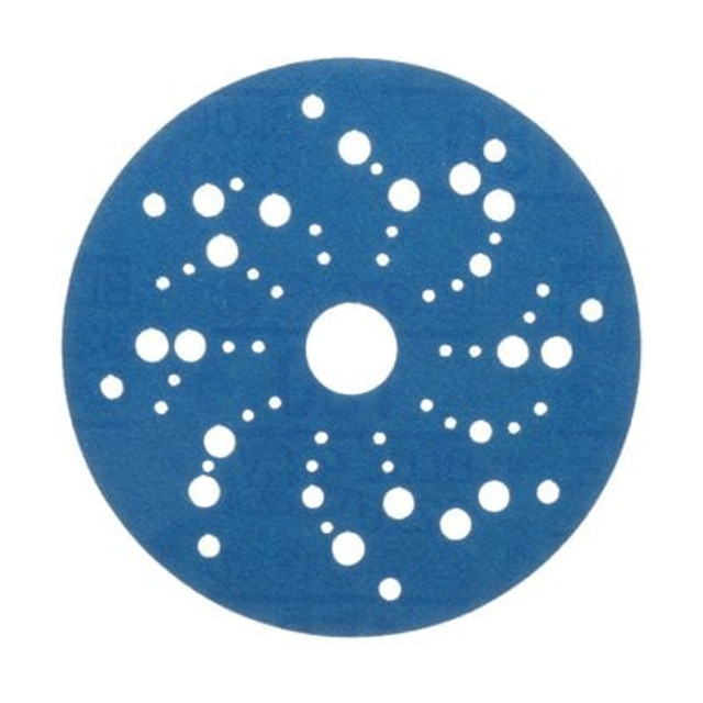 3M Hookit Blue Abrasive Disc Multi-hole, 36161, 5 in, 180