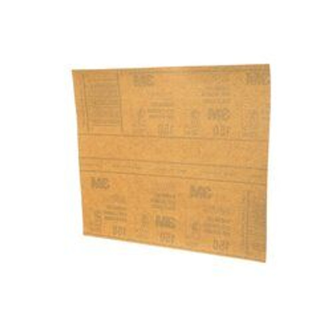 3M Aluminum Oxide Sandpaper 99402NA, 9 in x 11 in, 150 grit 99402 Industrial 3M Products & Supplies