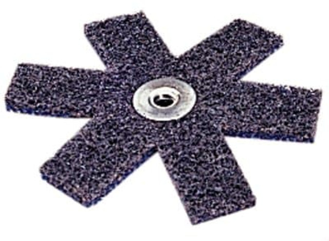 Standard Abrasives Surface Conditioning Stars, Blue, Very Fine