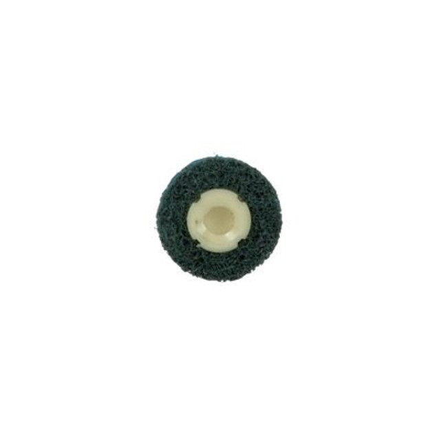 Scotch-Brite Roloc Surface Conditioning Disc, TS, 3/4 in x NH A VFN Reverse Button Frontside View