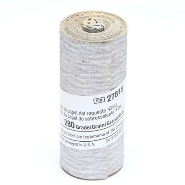 3M Stikit Paper Refill Roll 426U, 2-1/2 in x 100 in 280 A-wt