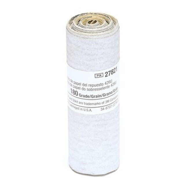 3M Stikit Paper Refill Roll 426U, 3-1/4 in x 85 in 180 A-wt